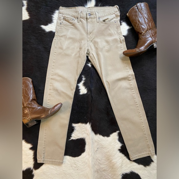 510 Levi’s, Men’s, 30x30, Tan, Skinny Tapered, 2018 - Picture 10 of 11